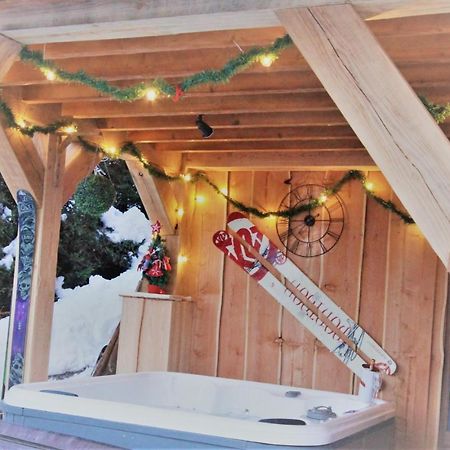 Chalet Miravidi, Montchavin-La Plagne, Jacuzzi & Sauna エクステリア 写真