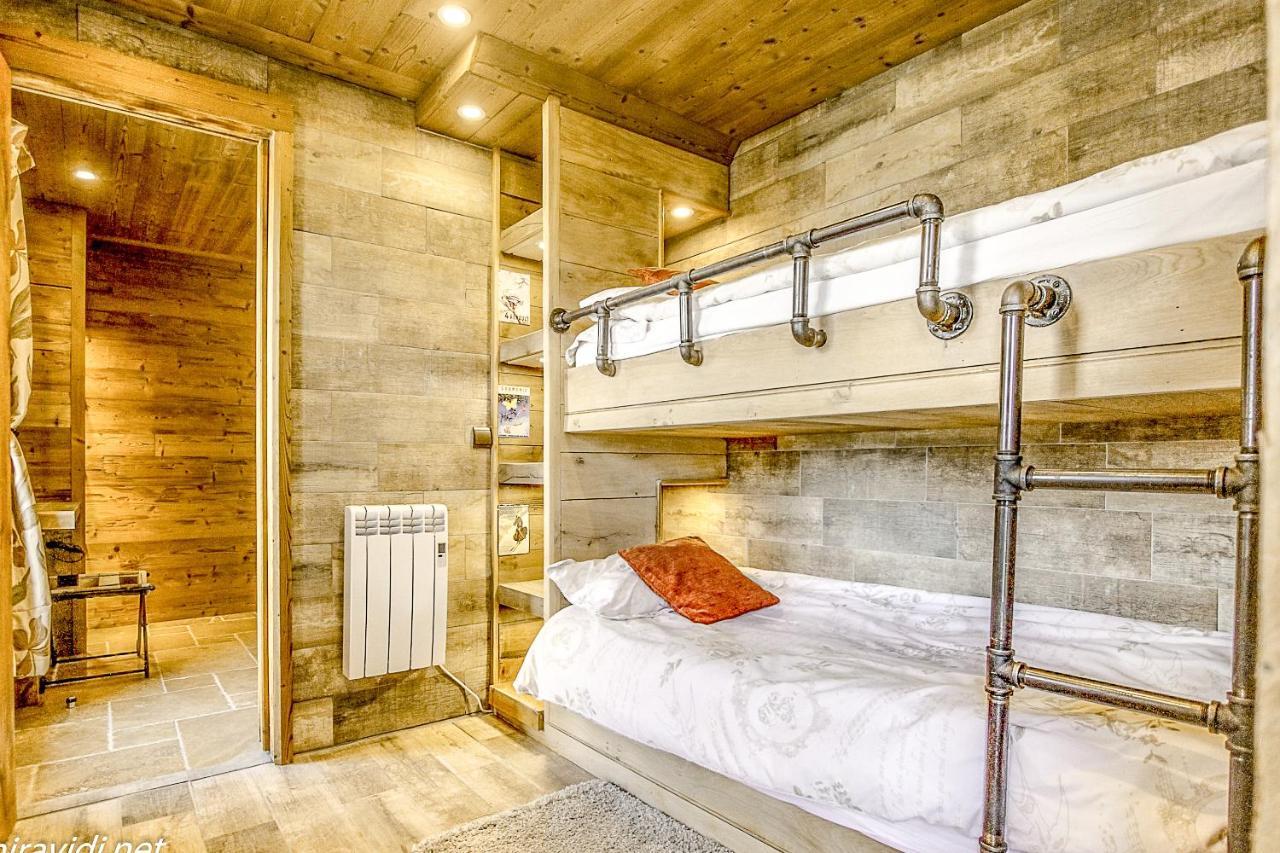 Chalet Miravidi, Montchavin-La Plagne, Jacuzzi & Sauna エクステリア 写真