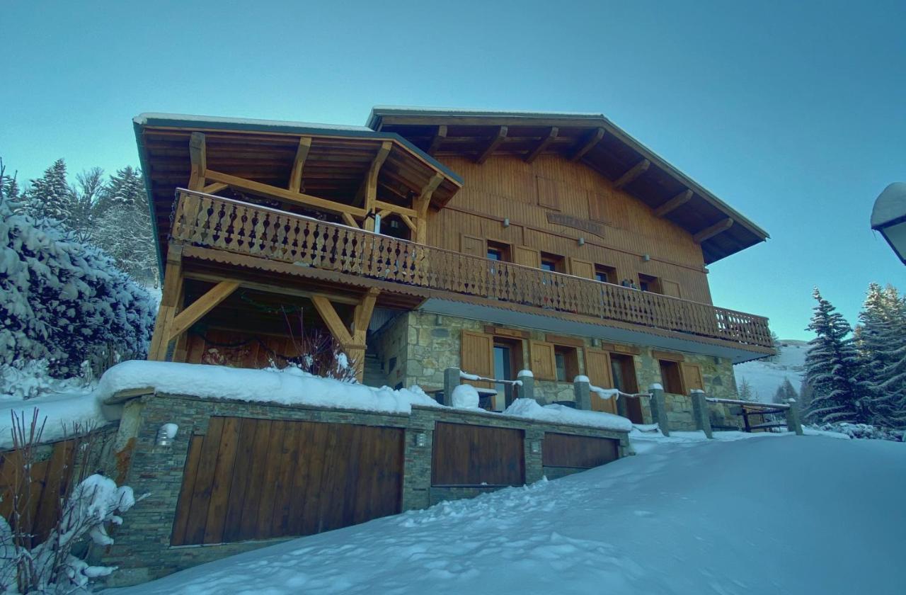 Chalet Miravidi, Montchavin-La Plagne, Jacuzzi & Sauna エクステリア 写真