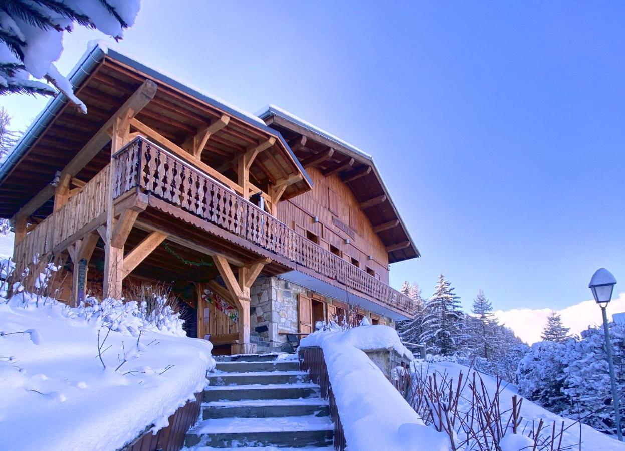 Chalet Miravidi, Montchavin-La Plagne, Jacuzzi & Sauna エクステリア 写真