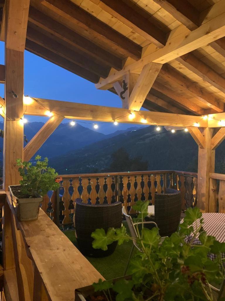 Chalet Miravidi, Montchavin-La Plagne, Jacuzzi & Sauna エクステリア 写真